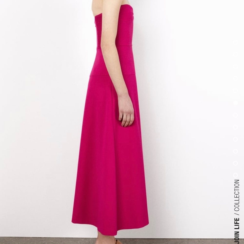 NWT Bustier Midi Dress